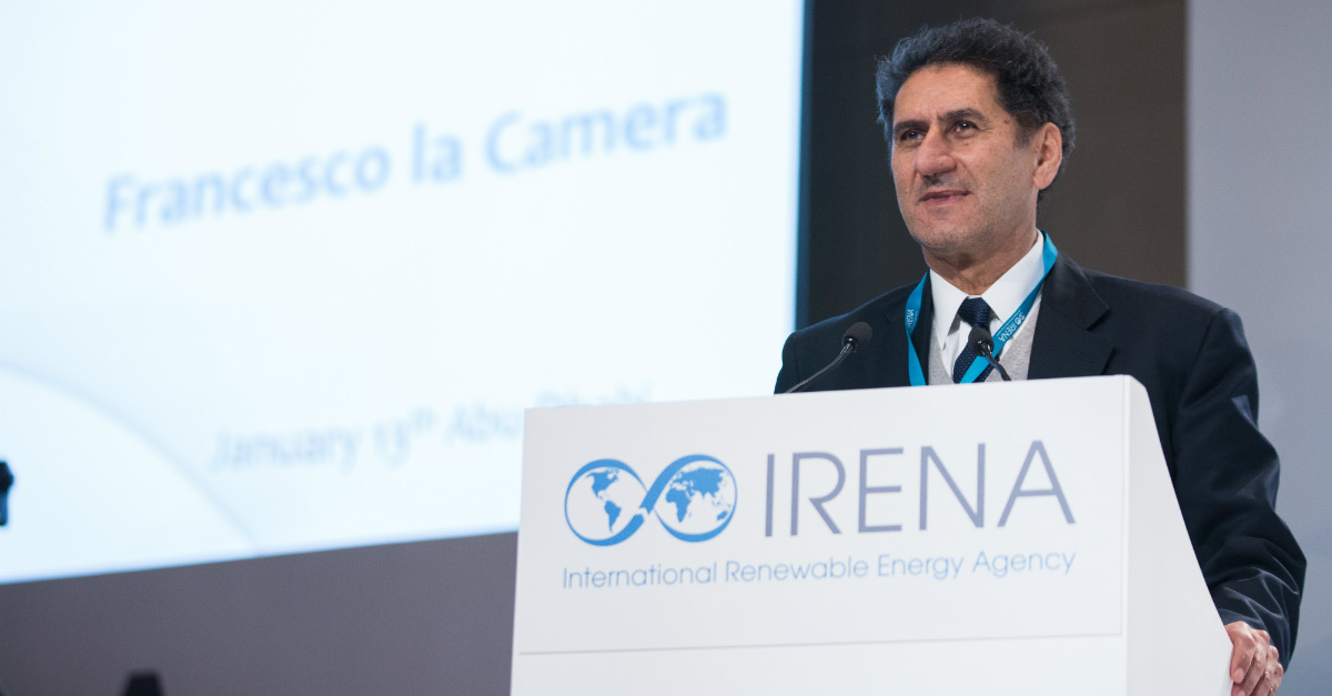 Francesco La Camera IRENA Director General