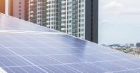 Solar PV panels in the city