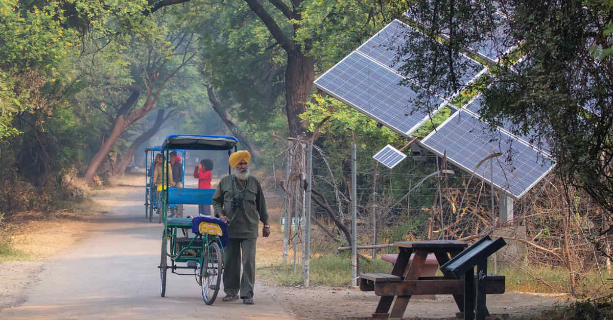 Solar panels in India