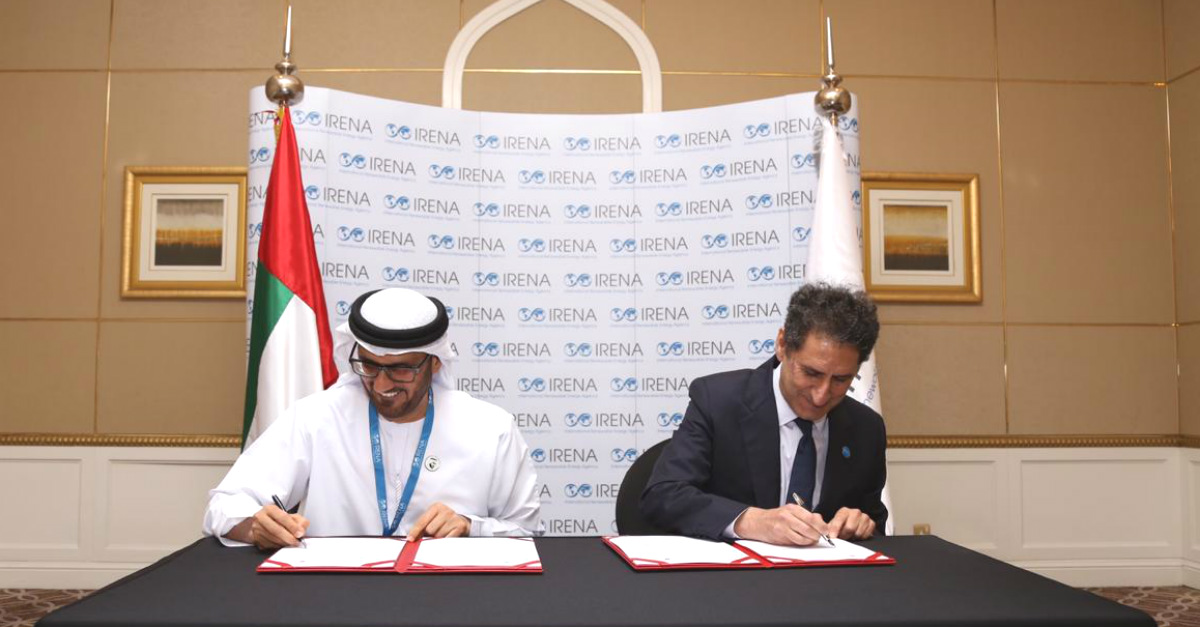 UAE Ministry of Education and IRENA MOU
